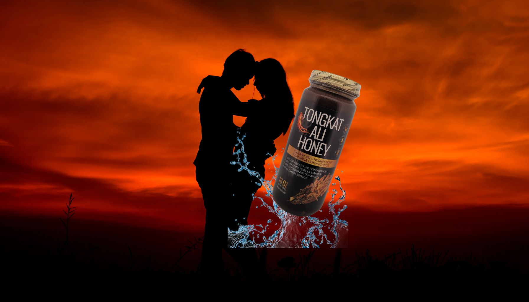 tongkat ali honey-organiclifeherbs.com-olh a girl and a man silhvete pose , they getting intimate
