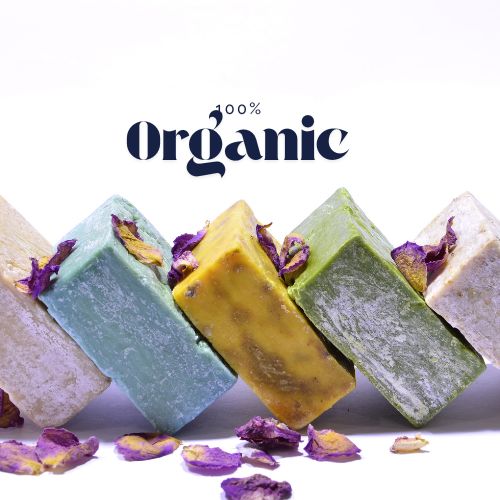 100% Organic Herbal Soaps
